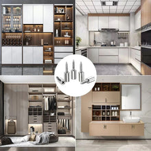 Indlæs billede til gallerivisning Laminatstøttende skruebeslag til skabe