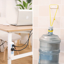 Indlæs billede til gallerivisning Selvklæbende, borefri stikdåseholder