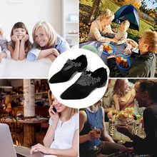 Indlæs billede til gallerivisning Rhinestone dekoration mesh hæl sko