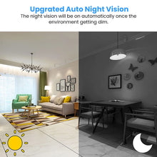 Indlæs billede til gallerivisning Opgraderet Mini WIFI kamera med vidvinkel