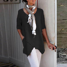 Indlæs billede til gallerivisning T-shirt med snitåbning