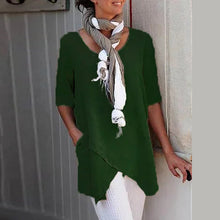 Indlæs billede til gallerivisning T-shirt med snitåbning