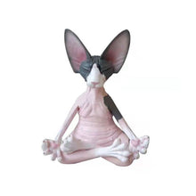 Indlæs billede til gallerivisning Sphynx kat yoga statue
