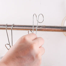 Indlæs billede til gallerivisning Tøjkroge i rustfrit stål