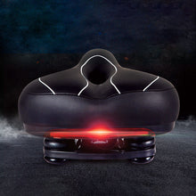 Indlæs billede til gallerivisning Cykelsadel med baglygte