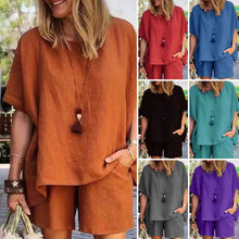 Indlæs billede til gallerivisning Afslappet T-shirt sæt (Dame)