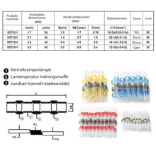 Indlæs billede til gallerivisning Vandtætte loddetrådsforbindere