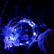 Indlæs billede til gallerivisning USB fjernbetjent Julelyskæde i kobbertråd