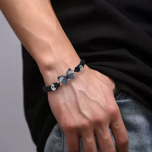 Indlæs billede til gallerivisning Armbånd med sommerfuglevedhæng