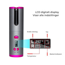 Indlæs billede til gallerivisning Wireless Auto Rotation Curling Iron