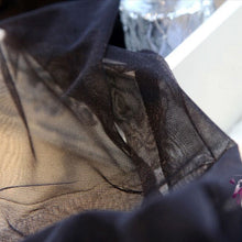 Indlæs billede til gallerivisning Perlefarvede silkestrømper