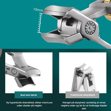 Indlæs billede til gallerivisning Negleklipper i rustfrit stål med ringlås