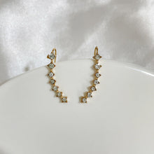 Indlæs billede til gallerivisning Syvstjernede øreringe