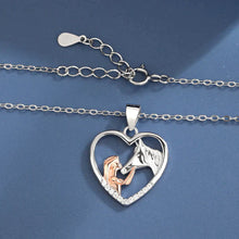 Indlæs billede til gallerivisning Pige og hest halskæde