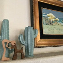 Indlæs billede til gallerivisning Kæledyrs elsker - træskulptur bordornamenter