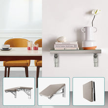 Indlæs billede til gallerivisning Foldbart trekantet skillevægsbeslag