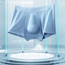 Indlæs billede til gallerivisning Trunks i økologisk latex til mænd med støtteposer