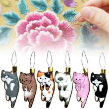 Indlæs billede til gallerivisning Nåletråder i kattemotiv