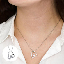 Indlæs billede til gallerivisning Evig kærlighed hjertehalskæde