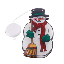 Indlæs billede til gallerivisning Julelys til vindueskarmen med sugekop