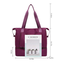 Indlæs billede til gallerivisning Sammenklappelig vandtæt rejsetaske med stor kapacitet