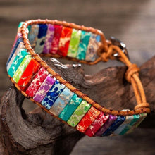 Indlæs billede til gallerivisning Farverigt kejsersten armbånd