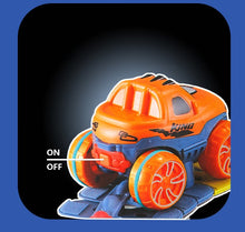 Indlæs billede til gallerivisning Elektrisk bil med høj hastighed med lys og bilbane, der kan bygges