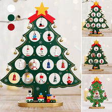Indlæs billede til gallerivisning DIY Wooden Mini Christmas Tree Set