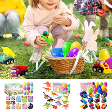 Indlæs billede til gallerivisning Påskeægsoverraskelser Legetøjsbiler med Pull Back-funktion