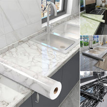 Indlæs billede til gallerivisning Olieafvisende marmormærkater