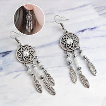 Indlæs billede til gallerivisning Drømmefanger krystaløreringe