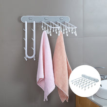 Indlæs billede til gallerivisning Multifunktionelt folderoterende tørrestativ