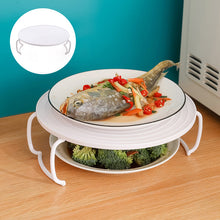 Indlæs billede til gallerivisning Multifunktionelt lagopdelt bakkestativ til mikrobølgeopvarmning