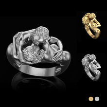 Indlæs billede til gallerivisning Kys og kram elskers kunstring