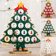 Indlæs billede til gallerivisning DIY Wooden Mini Christmas Tree Set