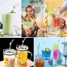 Indlæs billede til gallerivisning Farvede glassugerør