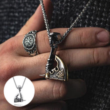 Indlæs billede til gallerivisning Nordisk vikingeøkse halskæde