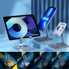 Indlæs billede til gallerivisning Justerbar bordtelefonholder i aluminium