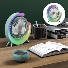 Indlæs billede til gallerivisning Lydløs USB ventilator til kontor og soveværelse