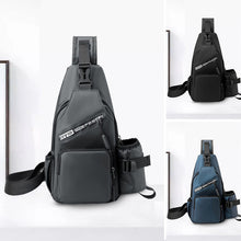 Indlæs billede til gallerivisning Skuldertaske i nylonfilm (Herre)