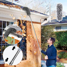 Indlæs billede til gallerivisning Teleskopisk vaskbar buet mikrofiber støvekost