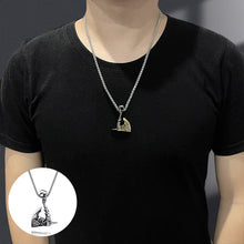 Indlæs billede til gallerivisning Nordisk vikingeøkse halskæde