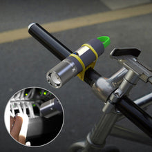 Indlæs billede til gallerivisning LED lommelygte med zoom