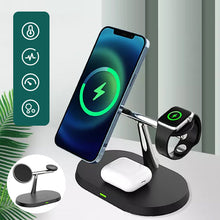 Indlæs billede til gallerivisning 3-i-1 trådløs oplader