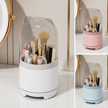 Indlæs billede til gallerivisning 360° Roterende Makeup-opbevaringsboks med aftagelige lag
