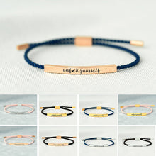 Indlæs billede til gallerivisning UNF♥CK Yourself armbånd