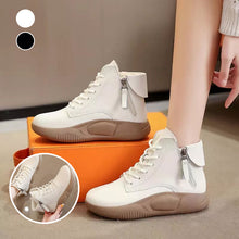 Indlæs billede til gallerivisning High-top plateausko med tyk, blød sål