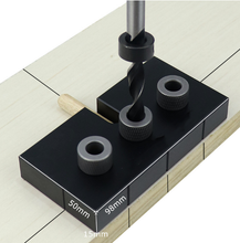 Indlæs billede til gallerivisning 3 i 1 Justerbar træbearbejdning Boring Locator Puncher Værktøj