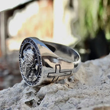 Indlæs billede til gallerivisning Jesus kors ring