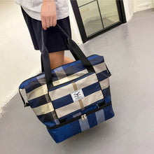 Indlæs billede til gallerivisning Checkered holdall with large capacity